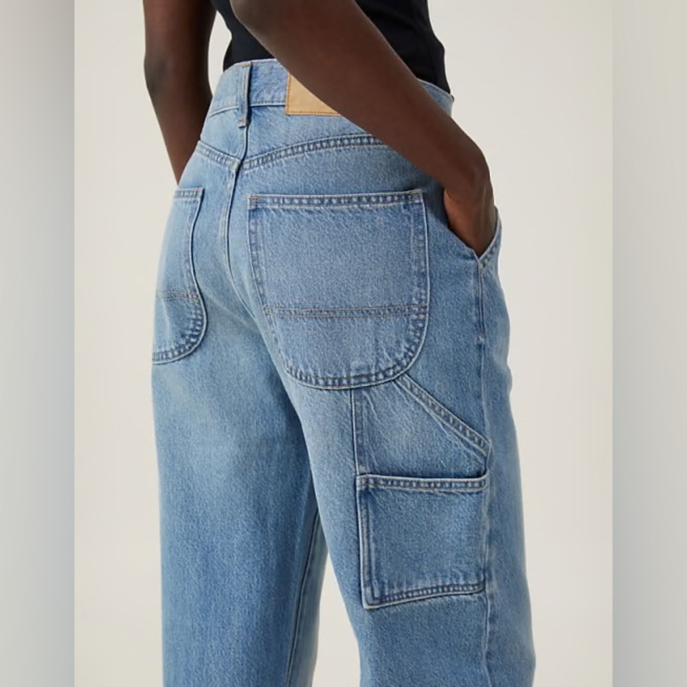 Cotton On Loose Straight Carpenter Blue Jeans Women’s 26